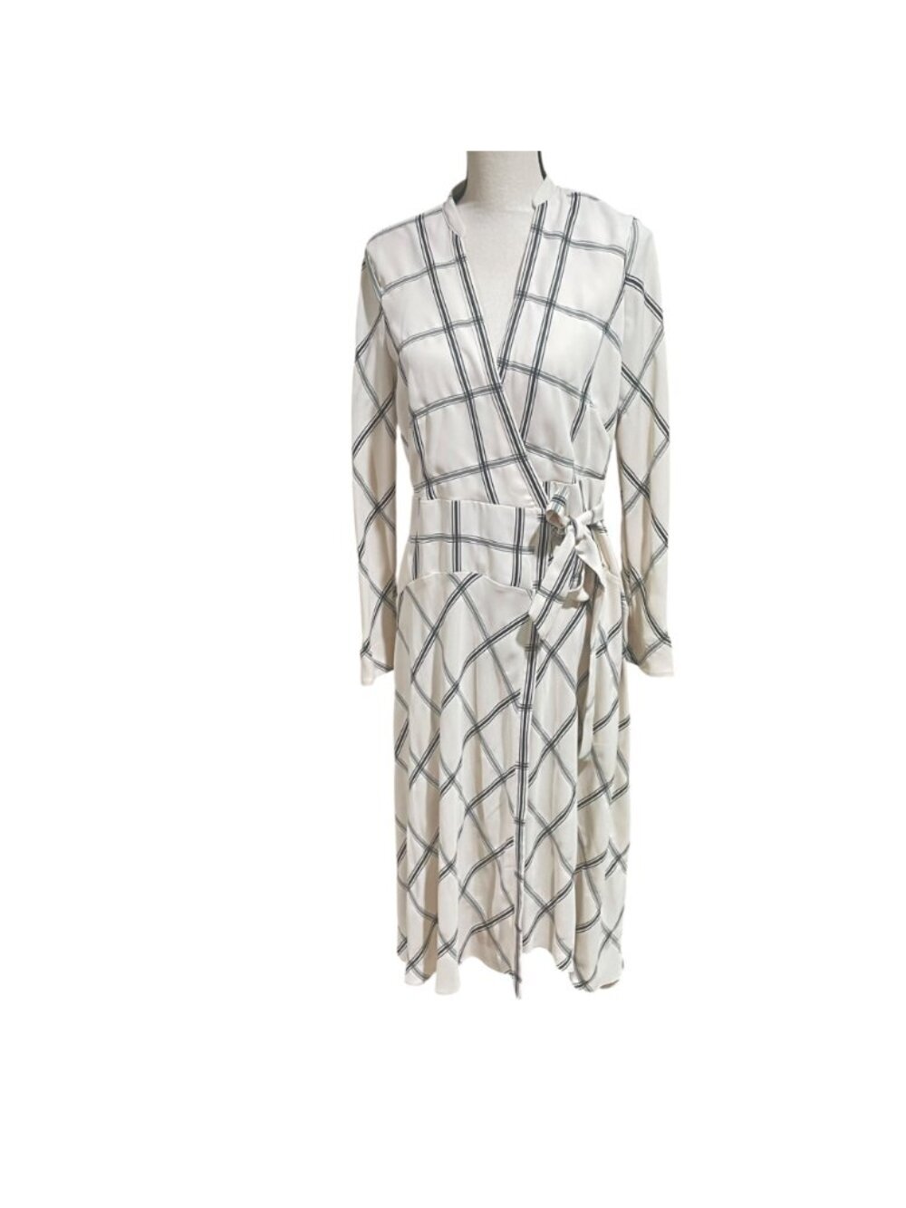 karen millen checked midi dress - Picture 3 of 8